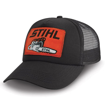 Black Foam and Mesh Cap