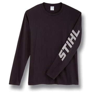 Black Long Sleeve Trademark T-Shirt