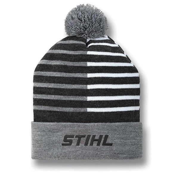 Heather Striped Beanie