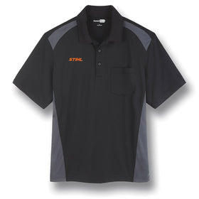 Color-Block Snag-Proof Pocket Polo