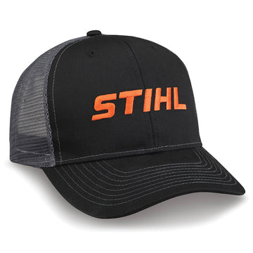 Black and Charcoal Mesh Back Value Cap